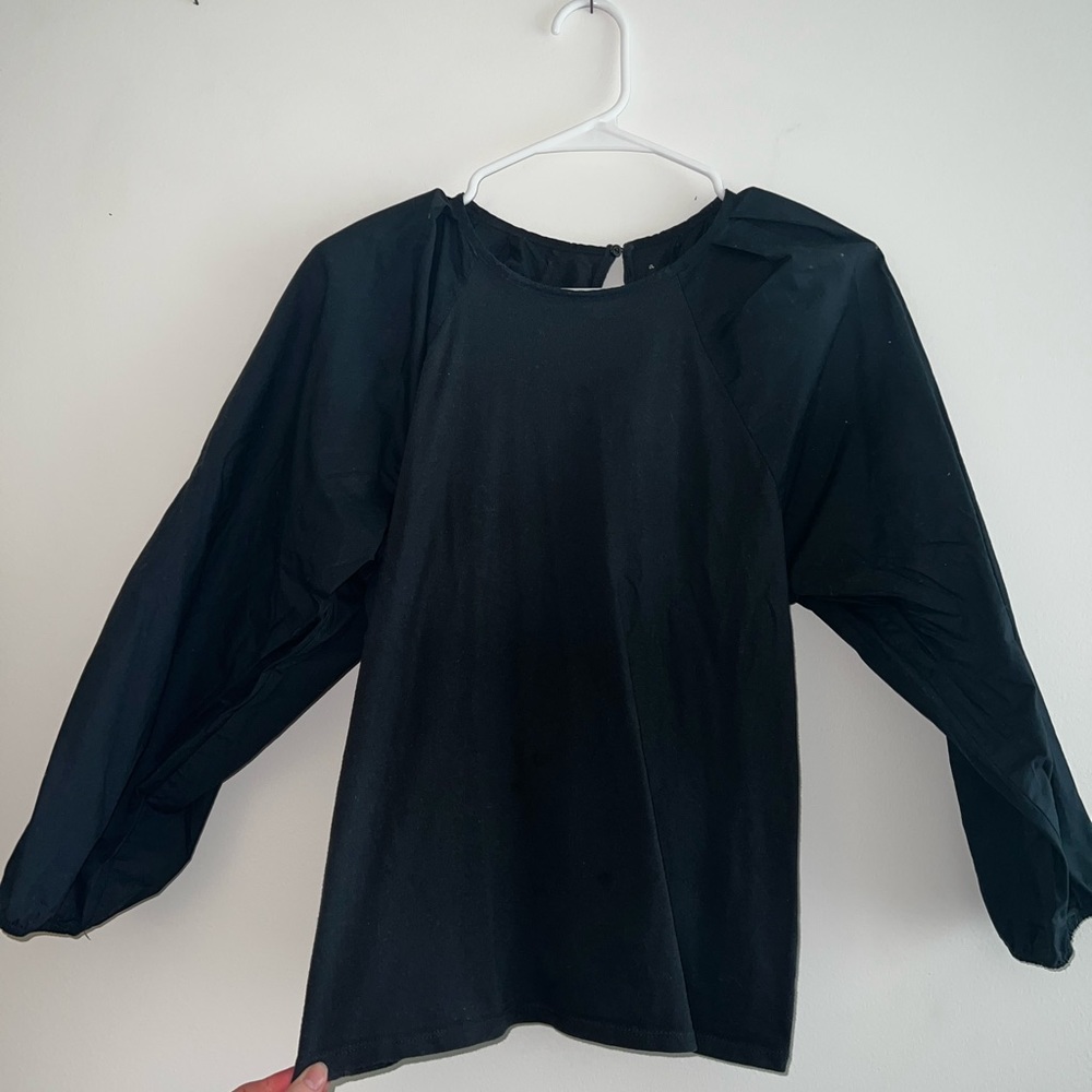 Puffy sleeve business casual shirt - Size medium